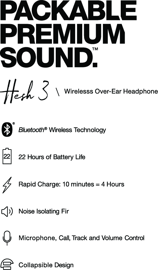 Hesh 3® ワイヤレス – Skullcandy Support