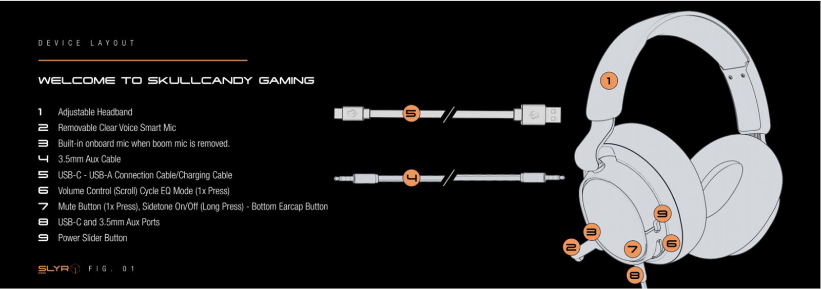 SLYR Pro Skullcandy Support